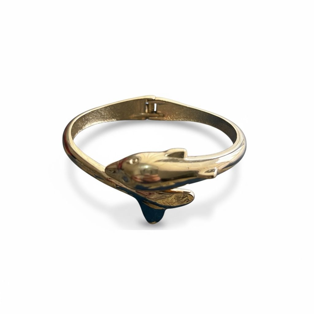 Golden Folding Kada Fish desgin