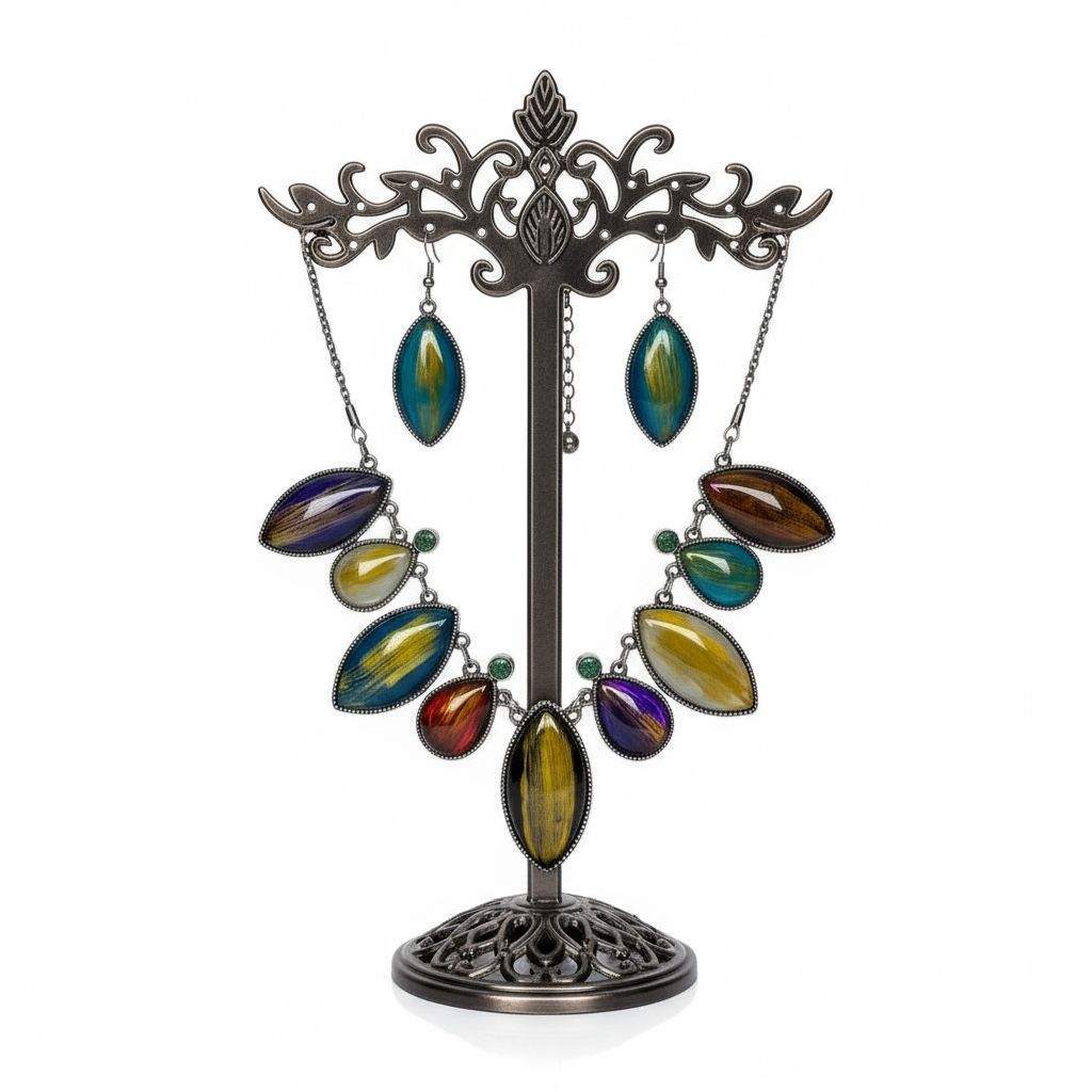 Boho-chic or ethnic-inspired jewelry