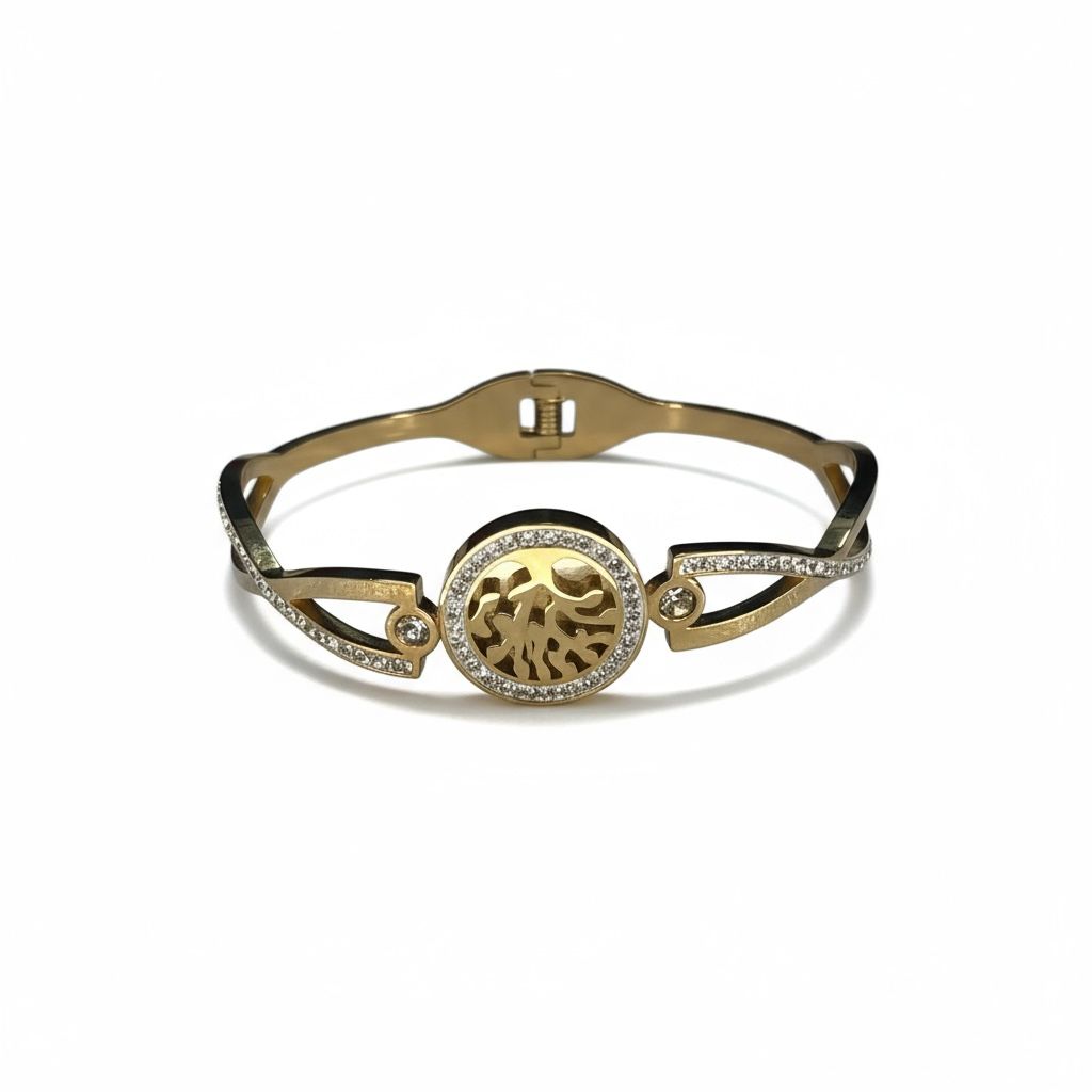 Folding Bracelet Kada Anti Tarnish Korean Design