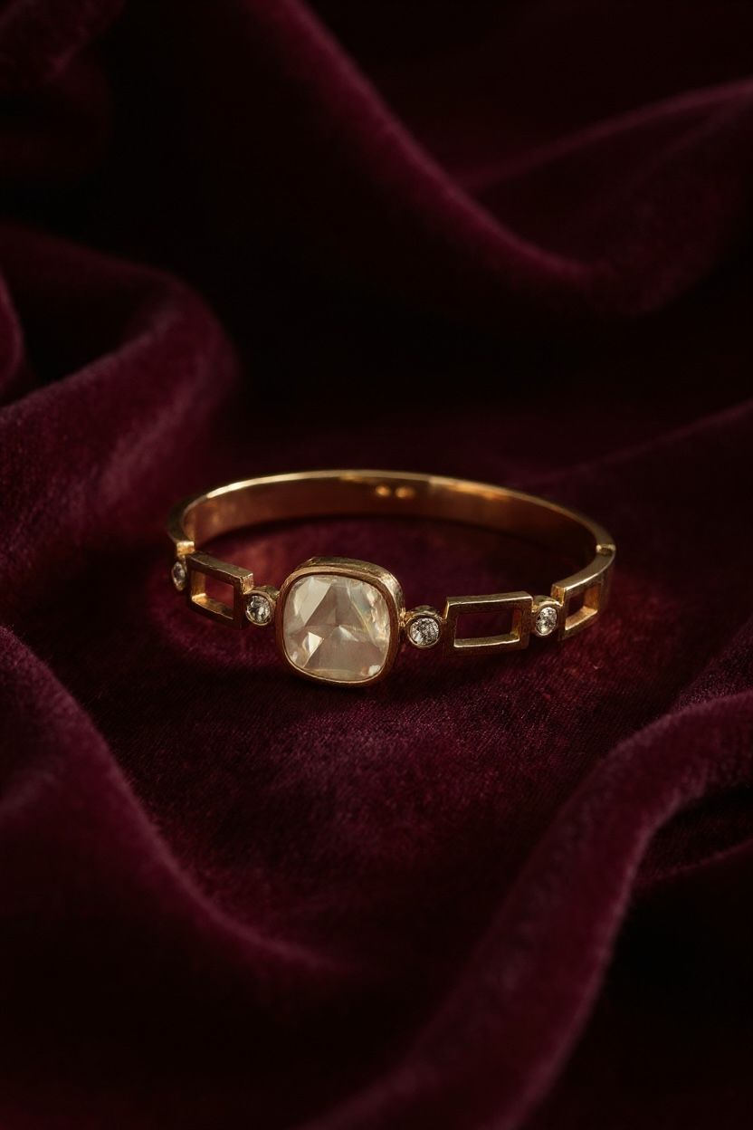 Ienter Lock Bracelet Kada Stone Design