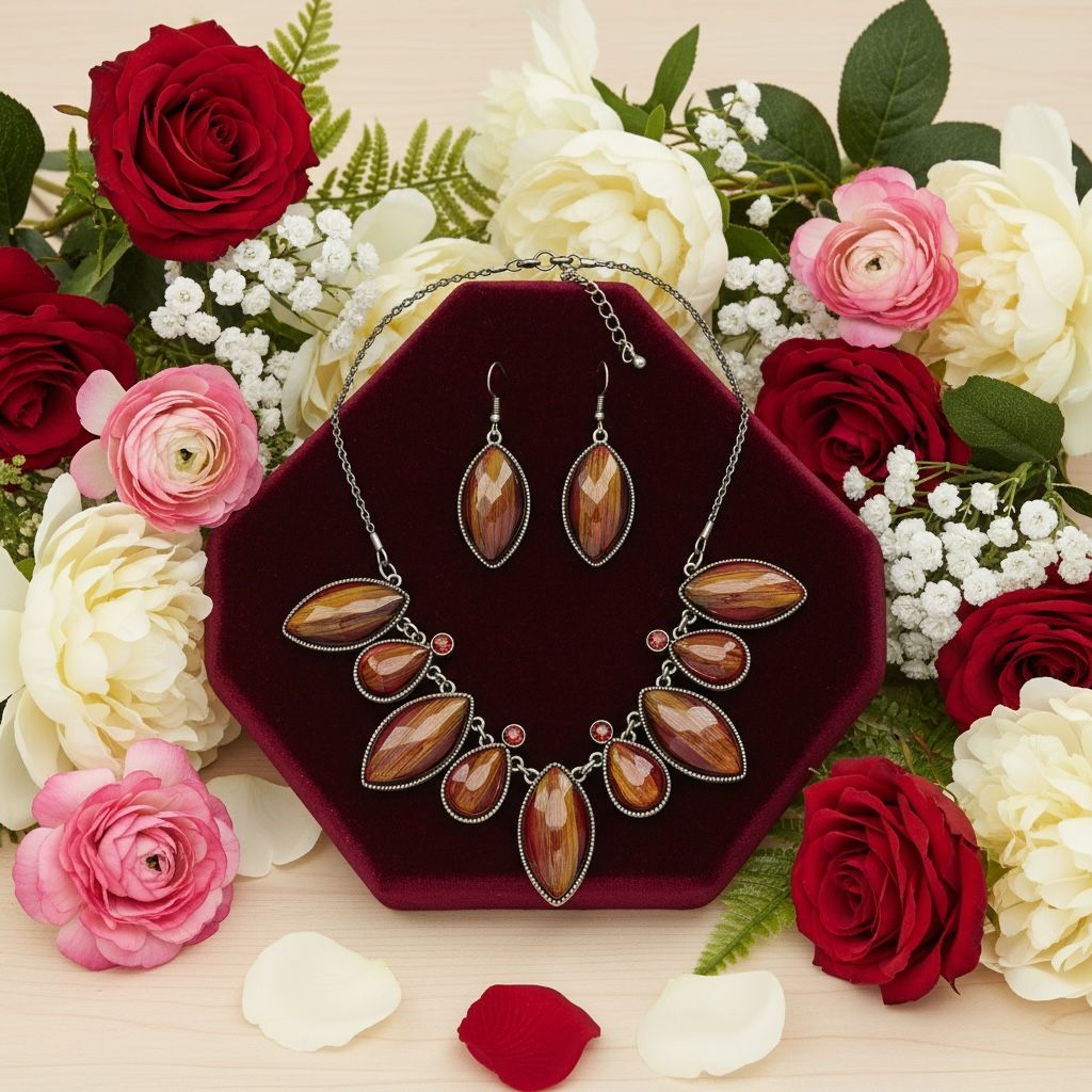 Crimson Dream Necklace Set