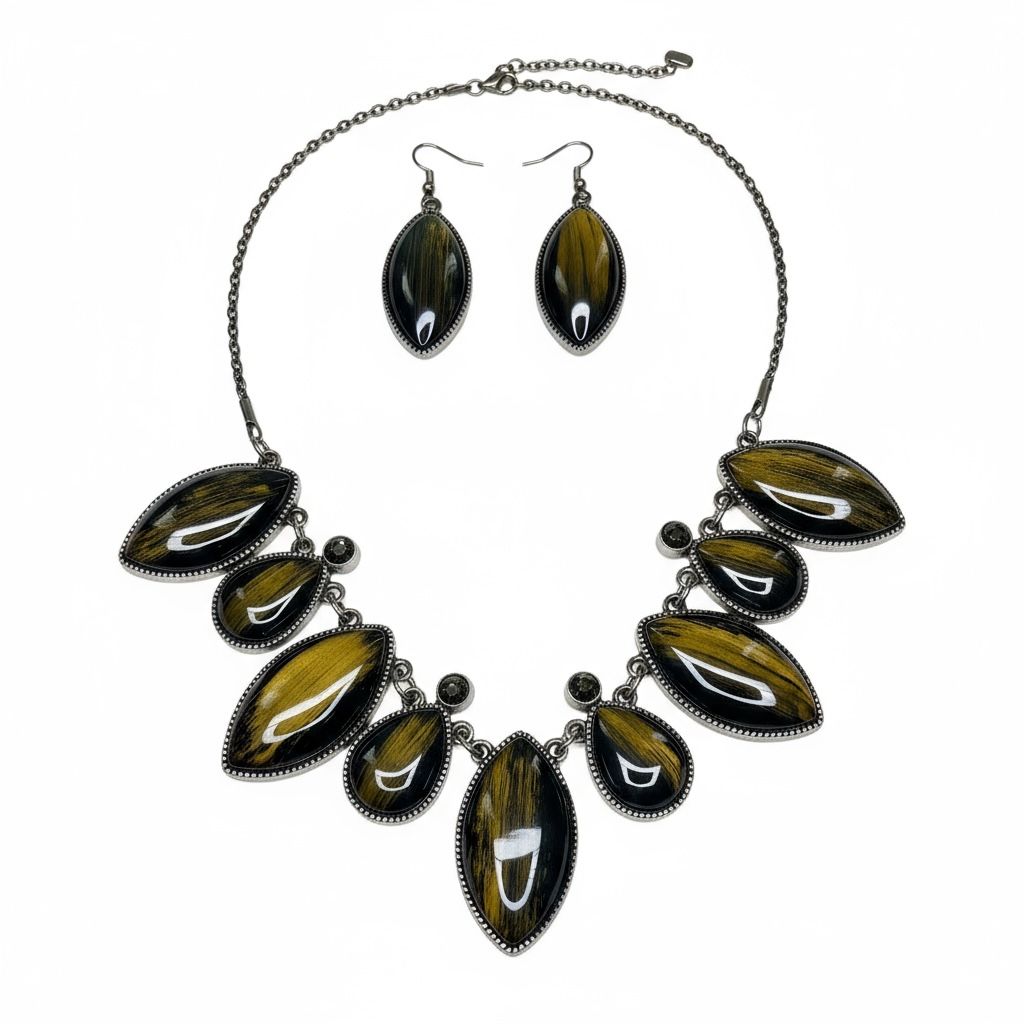 Tiger's Eye Elegance Jewelry Set