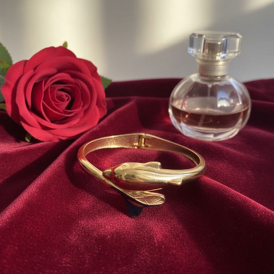 Golden Folding Kada Fish desgin